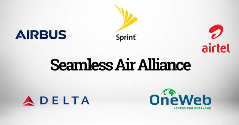 Αποτέλεσμα εικόνας για Airbus, Delta, OneWeb, Sprint, Airtel announce the formation of Seamless Air Alliance