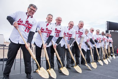 Las Vegas Ballpark, Groundbreaking Ceremony