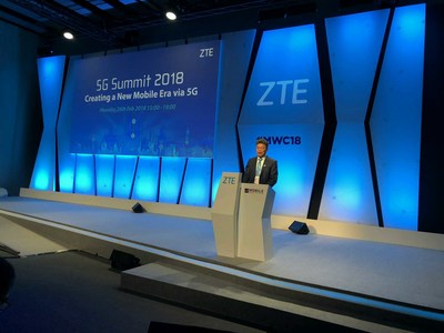 ZTE and GSMA Co-host 5G Summit 2018
