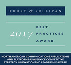 Vonage Earns Frost &amp; Sullivan's Competitive Strategy Innovation and Leadership Award for Its Robust UCaaS and CPaaS Solutions