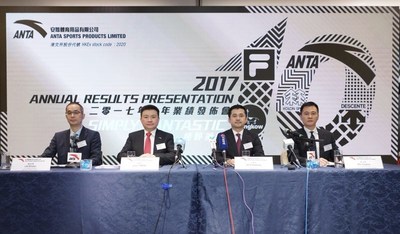 The management team of ANTA Group announces 2017 results