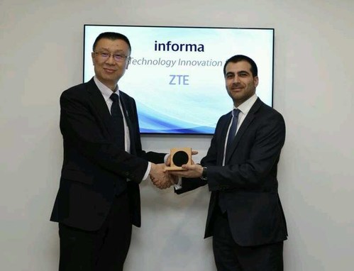 ZTE Won "Best Technology Innovation for 5G" Award at MWC 2018