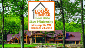 Log Home Show Returns to Minneapolis, MN March 2018