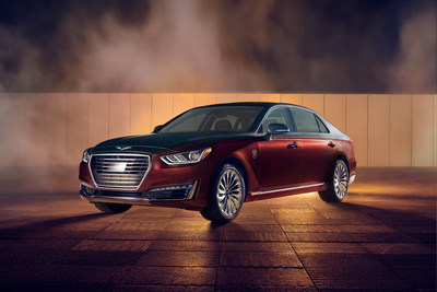 2019 Genesis G90 Vanity Fair Special Edition - The Ruler: This brick-red and gray G90 demonstrates a dynamic approach to the Genesis color and trim philosophy.