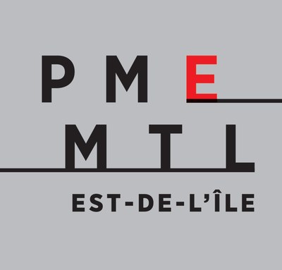 Logo : PME MTL Est-de-l'île (Groupe CNW/PME MTL Est-de-l''Île)