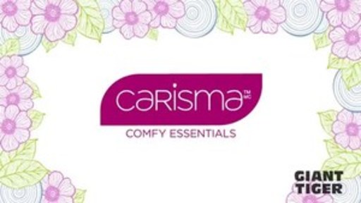 Video: Carisma: New and exclusively at Giant Tiger