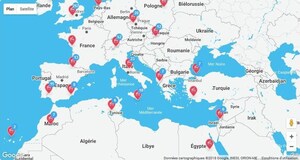 La carte interactive des films primés aux Oscars