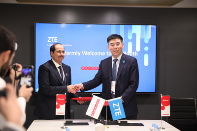 ZTE teams up with Ooredoo Group to lead 5G commercialization in MENA (PRNewsfoto/ZTE Corporation)