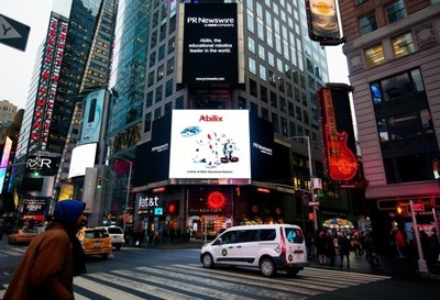 Abilix Struck a Pose at New York Times Square, Rapidly Developing International Market