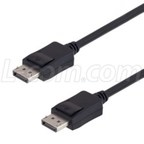 L-com Launches New 20-Pin DisplayPort Cables with Power Support