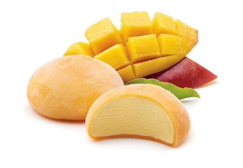 Bubbies Homemade Ice Cream & Desserts, Inc. is attending Natural Products Expo West in Anaheim, Calif. where it will launch a vegan line of its hugely popular Mochi Ice Cream that will include Mango, Cherry, Vanilla and Mint flavors. Pictured is Bubbies Mango Vegan Frozen Dessert with only 80 calories per serving.
