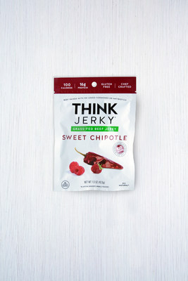 Think Jerky ® Sweet Chipotle Flavor available March 1, 2018.
