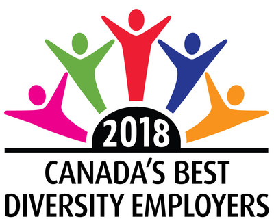 2018 Canada's Best Diversity Employers (CNW Group/Mediacorp Canada Inc.)