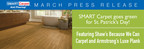 SMART Carpet and Flooring Goes Green for St. Patrick's Day