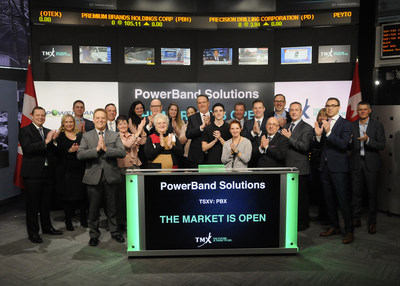 PowerBand Solutions Inc. Opens the Market (CNW Group/TMX Group Limited)