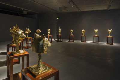 Heather James Fine Art will loan Chinese artist Ai Weiwei's "Circle of Animals / Zodiac Heads: Gold" to the Farnsworth Art Museum in Rockland, Maine, on view from March 24 – December 30, 2018.