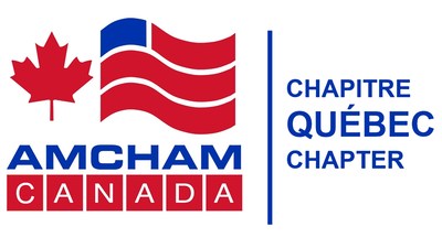 Logo : Chambre de commerce amricaine au Canada (Groupe CNW/Fdration des Chambres de commerce du Qubec)