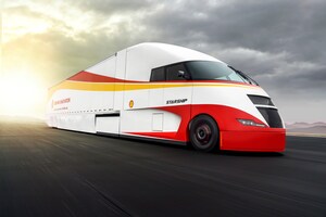 Shell and AirFlow Truck Company Debut Energy-Efficient Class 8 Truck