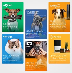 Petcube introduces partner benefits for Petcube Care members, with a curation of the best pet care offerings