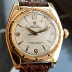 Rolex Signed by Late Rev. Billy Graham to Lee Fisher 1950s Gold Bubbleback Watch Hits the Market on eBay at $900K