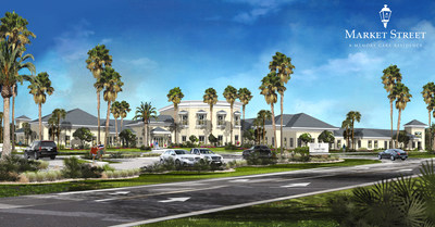Watercrest Senior Living Group announces the opening of the sales office at Market Street Memory Care Residence Palm Coast.  The community is now accepting reservations to welcome residents later this summer.