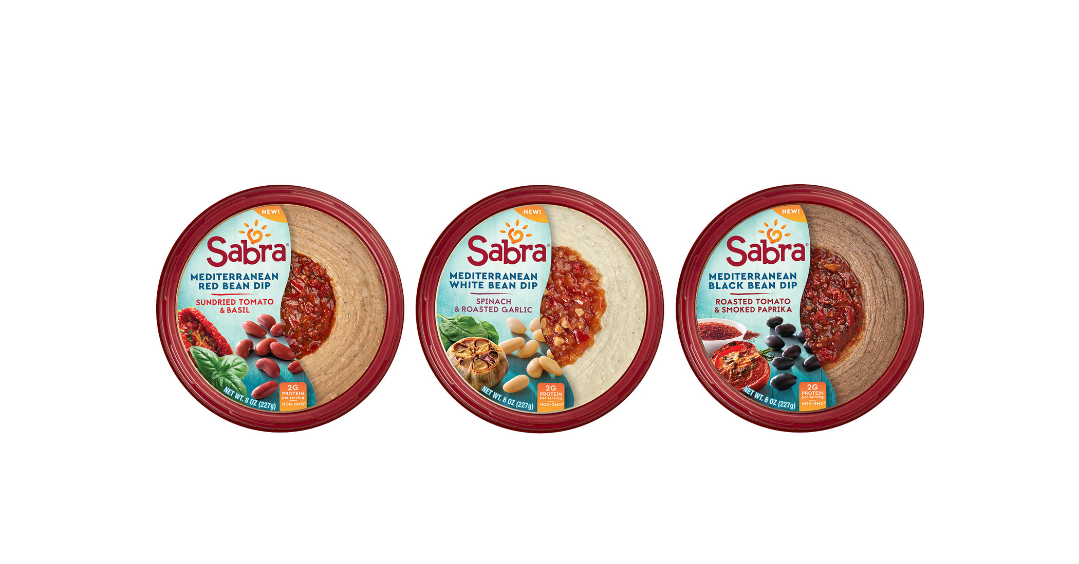 Sabra Dipping Company Brings New Mediterranean Bean Dips to Market