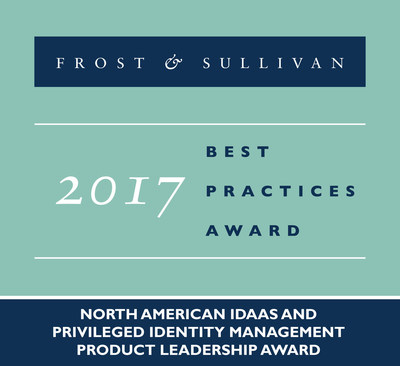 2017 North American IDaaS and Privileged Identity Management Product Leadership Award