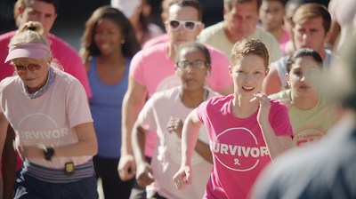 AutoNation's first Drive Pink TV commercial launched in 2016 and featured a real-life breast cancer survivor - https://youtu.be/y2-jkg3Fa6s