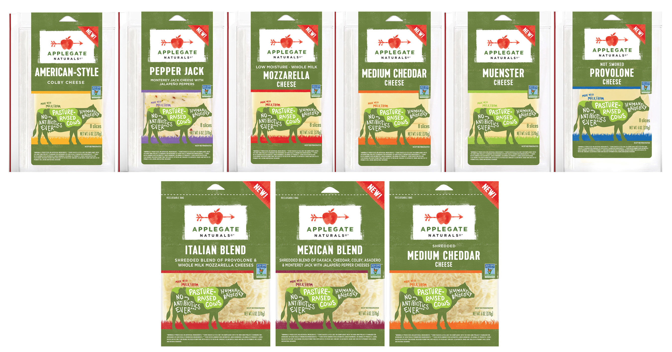 Applegate® Elevates Standards on Dairy with Launch of New Cheese Line