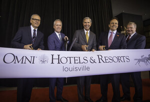 Omni Louisville Hotel Celebrates Ribbon Cutting and Opens Doors to First Guests