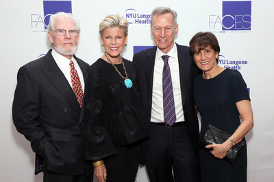 2018 FACES Gala honorees Deborah and Bill Harlan with Deborah Devinsky and FACES founder and director of NYU Langone's Comprehensive Epilepsy Center, Dr. Orrin Devinsky.