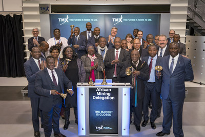 African Mining Delegation Closes the Market (CNW Group/TMX Group Limited)
