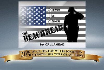 The BEACHHEAD Restroom promises to donate 20% of all proceeds to charities supporting our military and veterans.