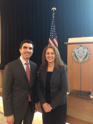 Peter Menziuso and Dr. Carol Lakkis represented Johnson & Johnson Vision in the FTC workshop, 