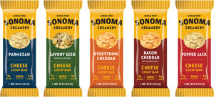 Sonoma Creamery Introduces Sonoma Cheese Crisp Bars at Expo West