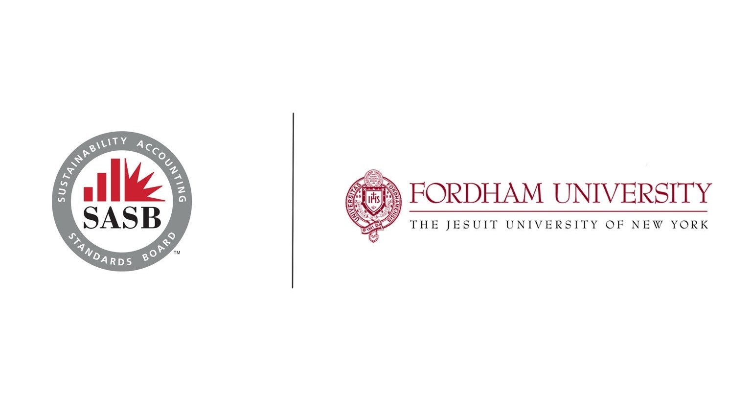 SASB and Fordham University Announce Collaboration