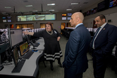 Given the widespread damage caused by Hurricane Harvey, Ambassador Yousef Al Otaiba and UAE Embassy officials are coordinating with local leaders to fully understand the broad needs of Houston's recovery efforts. (PRNewsfoto/Embassy of the United Arab Emir)