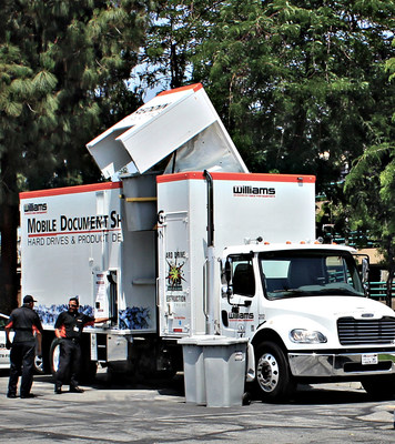 Williams Co-Hosts Paper Shredding Day to Clear Clutter