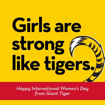 Giant Tiger supports women today and every day (CNW Group/Giant Tiger Stores Limited)