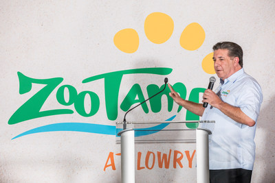 It was a historic day in Tampa Bay, as the Zoo announced a series of exciting strategic developments. Tampa's Lowry Park Zoo is now ZooTampa at Lowry Park and heads into 2018 with a refreshed, contemporary identity featuring a new logo and revitalized vision. The Zoo also shared future plans that will enhance the Zoo's capacity to preserve Florida wildlife and create memorable guest experiences.