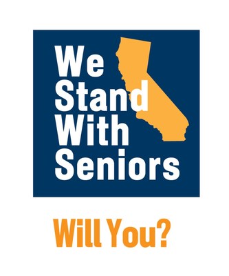 West Health (www.WestHealth.org) and The SCAN Foundation (www.TheSCANFoundation.org)
launched the nonpartisan, public awareness and education campaign We Stand With Seniors&hellip;Will You? (www.WeStandWithSeniors.org) in 2018 to highlight the need for a statewide, comprehensive Master Plan for Aging to address the growing challenges faced by California older adults, their families, and caregivers. In June 2019, Governor Gavin Newsom issued an Executive Order to develop a California Master Plan for Aging. Keep up with #StandWithSeniors on social media via Facebook @WeStandWithSeniors and Twitter @WeStandWSeniors. (PRNewsfoto/West Health,The SCAN Foundation)