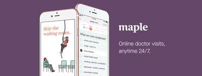 Maple raises $4 million in funding to advance virtual healthcare in Canada (CNW Group/Maple)