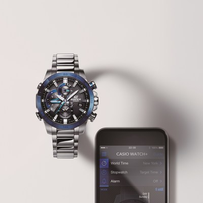 Casio's EDIFICE EQB800 is the perfect accessory for Daylight Saving Time