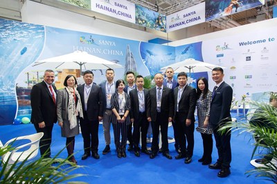 Hainan promotion group taking part in ITB