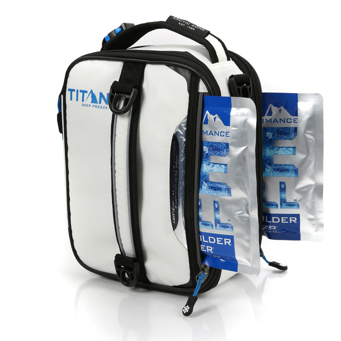 Arctic Zone Titan Deep Freeze Expandable Lunch Bag With Ice Walls