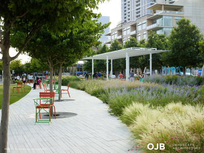 Former President of Klyde Warren Park, Tara Green, will be leading OJB Landscape Architecture's new office in Dallas.