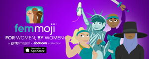 Eboticon and Getty Images reveal new emojis to celebrate Women's History Month