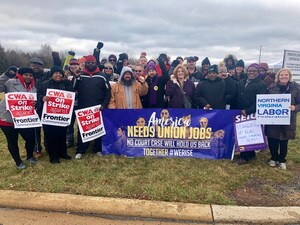 AFGE stands in solidarity with striking CWA communications workers