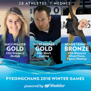 Shaklee Pure Performance Team athletes win 7 medals in PyeongChang