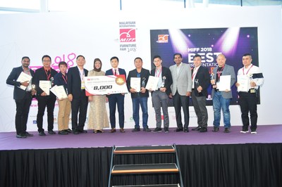 MIFF 2018 Best Presentation Award Winners and VIPs (PRNewsfoto/UBM Asia (Malaysia))